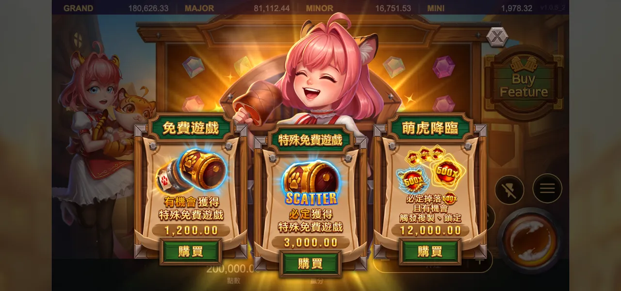 虎小妹 — 三階購買特色
