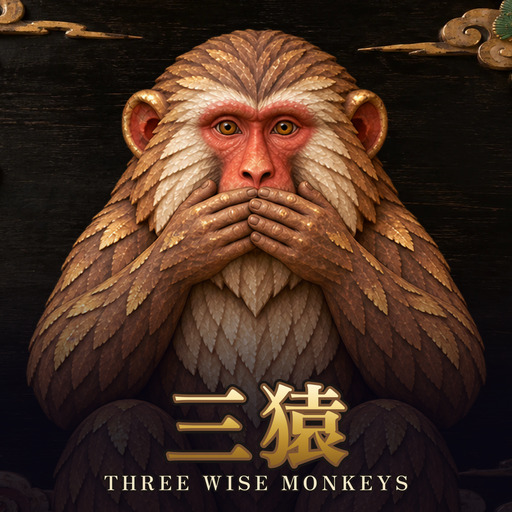 三猿 Three Wise Monkeys